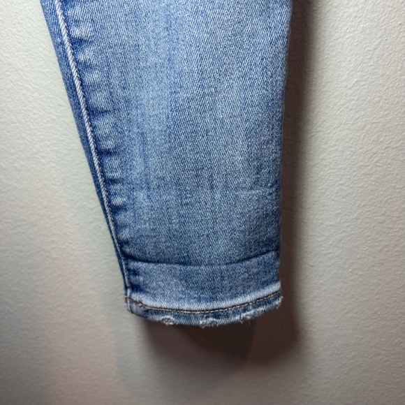 American Eagle Women's Super Super Stretch Jegging Jeans Light Blue Denim Size 4 - Picture 6 of 12